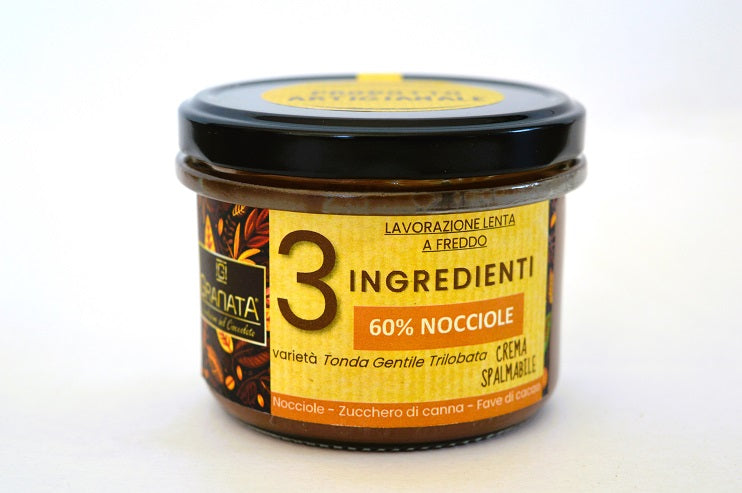 Crema Nocciole 3 Ingredienti